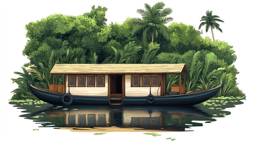 Kerala boat house